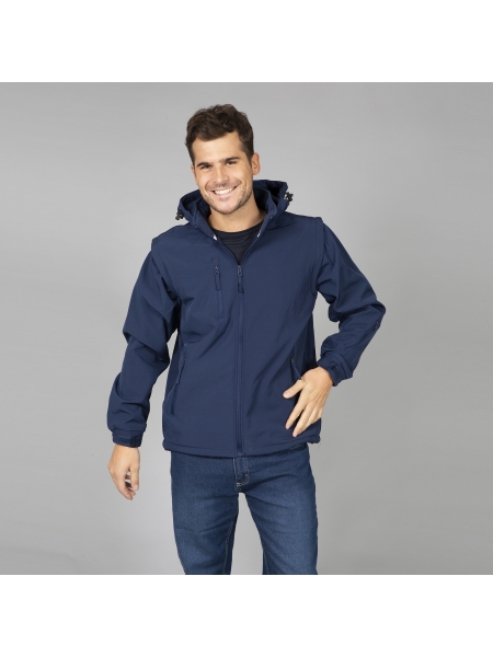 Giacche softshell personalizzate da uomo