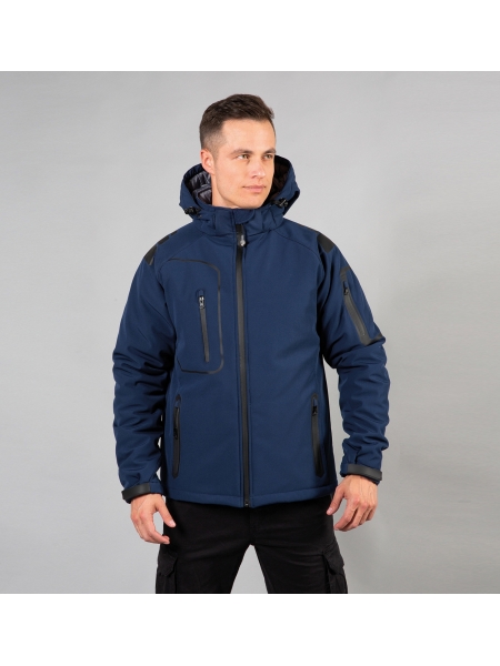 Softshell impermeabile e traspirante da uomo James Ross Collection