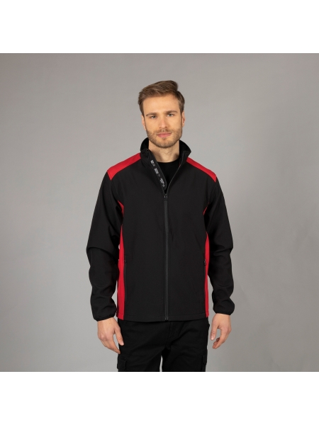 Giacca softshell uomo impermeabile personalizzata Garda