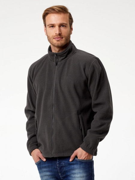 Pile con zip lunga da uomo Fleece jacket