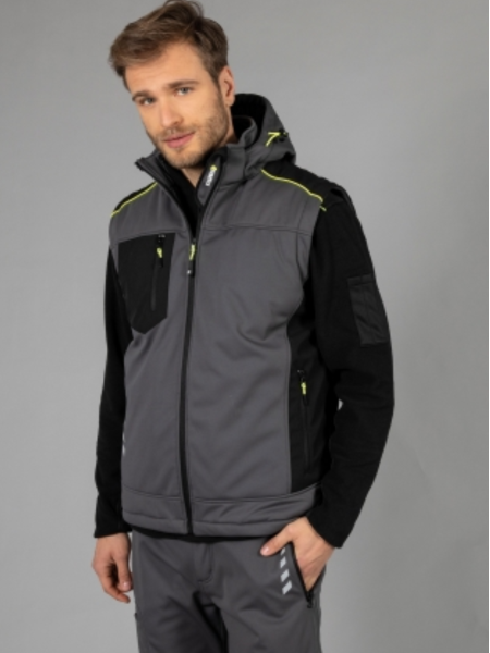 Giubbino softshell da uomo personalizzato Losanna