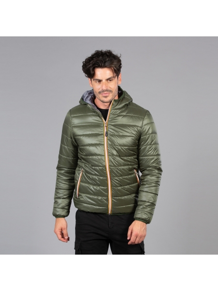 Giubbino trapuntato da uomo personalizzato Colonia Man