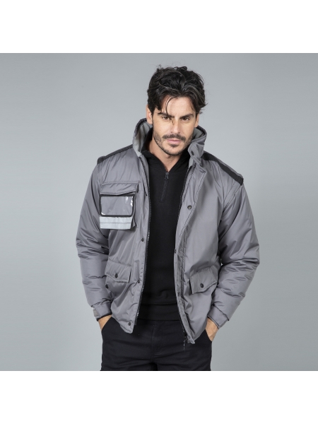 Giubbotti impermeabili da lavoro personalizzati James Ross Collection Monaco