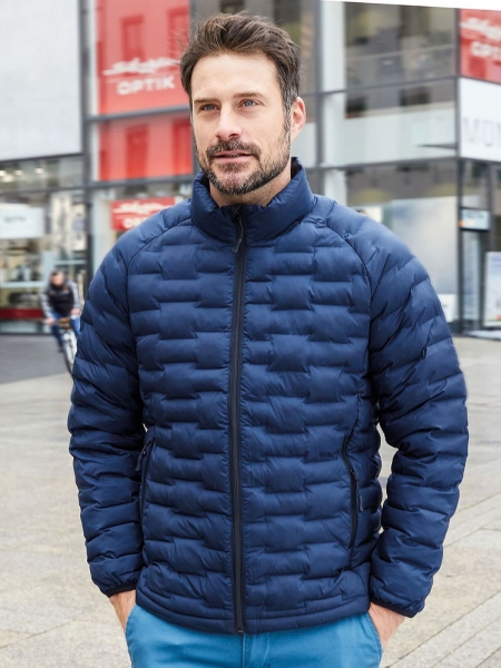 Giubbino da uomo personalizzato James & Nicholson Men's Modern Padded Jacket