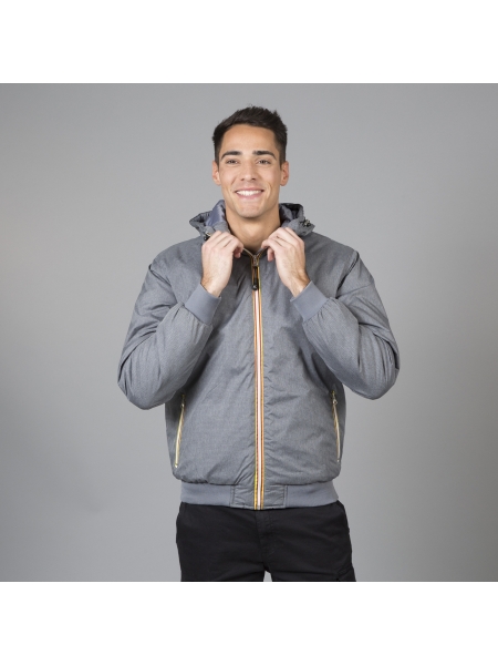 Giubbino in nylon da uomo personalizzato