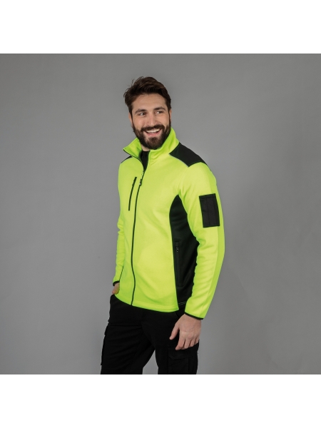Felpa pile uomo da lavoro personalizzata Baltic