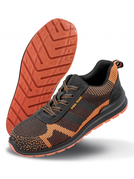 Scarpe antinfortunistiche traspiranti Safe Trainer Hard 36 - Result - WORK GUARD