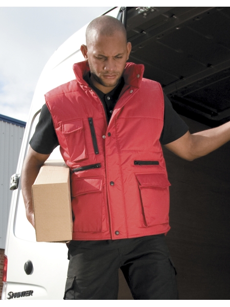 Gilet imbottito da lavoro personalizzato Result Work-Guard Lance