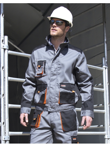 Giacca da lavoro impermeabile personalizzata Result Work-Guard Lite