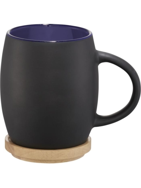 Tazza con coperchio in legno personalizzata Hearth 400 ml