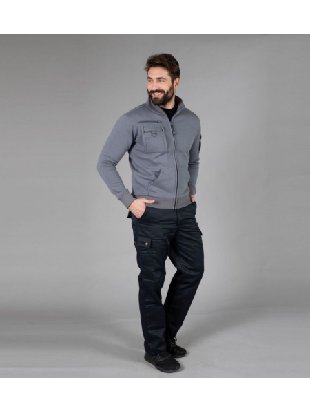 Pantaloni da lavoro invernali multitasche personalizzati uomo Moss