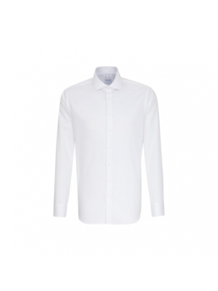 Camicia cotone uomo Seidenstricker con colletto Kent