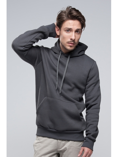 Felpa personalizzabile soft con cappuccio da uomo