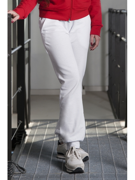 Pantalone donna in tessuto French Terry