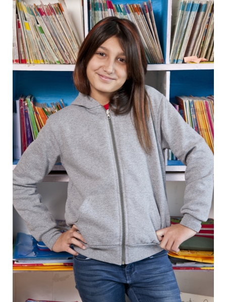 Felpa con cappuccio bambino personalizzata