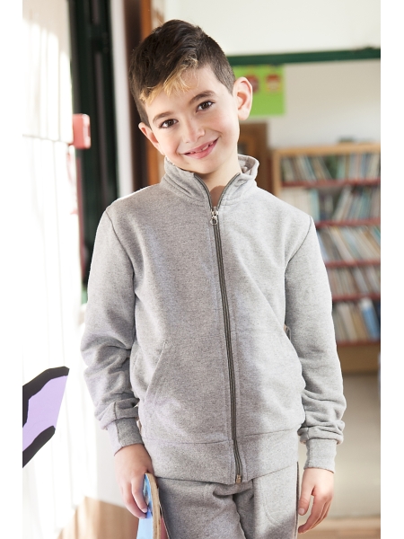 Giacca personalizzata bambino Jacket in felpa zip lunga