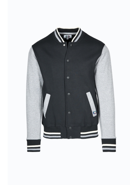 giacca-personalizzata-uomo-jacket-bomber-bicolore-in-felpa-nero-cenere.jpg