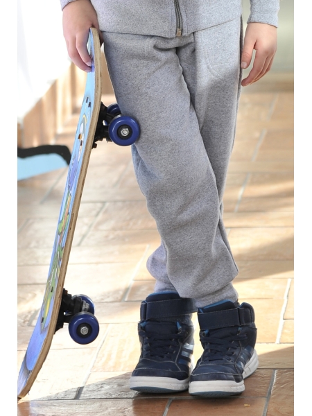 Pantaloni personalizzabili da bambino in tessuto misto