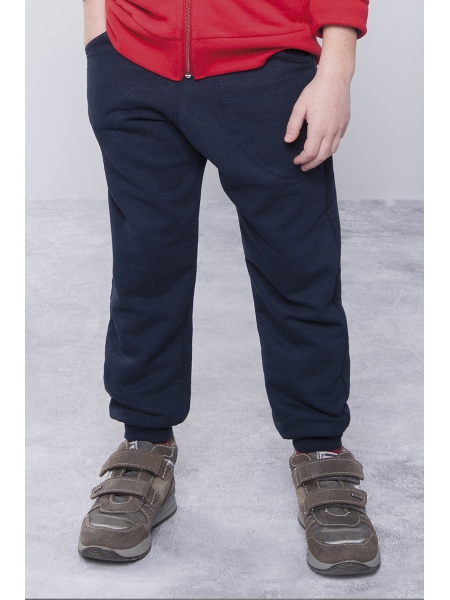 Pantalone personalizzato bambino in felpa french terry
