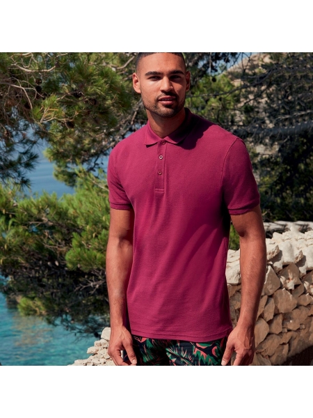 Polo uomo manica corta Premium Fruit of the Loom