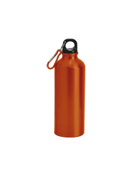 Borraccia con moschettone in alluminio Sidex - Confezionata in Astuccio