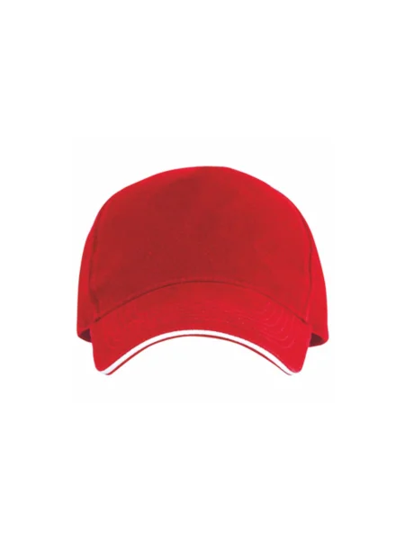 cappellino-5-pannelli-100-cotone-lindo-personalizzabile-rosso-6.webp