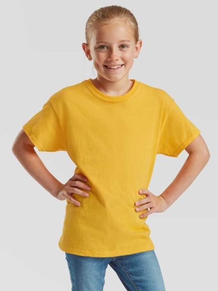 Maglietta bambino personalizzata Fruit of the Loom Original T