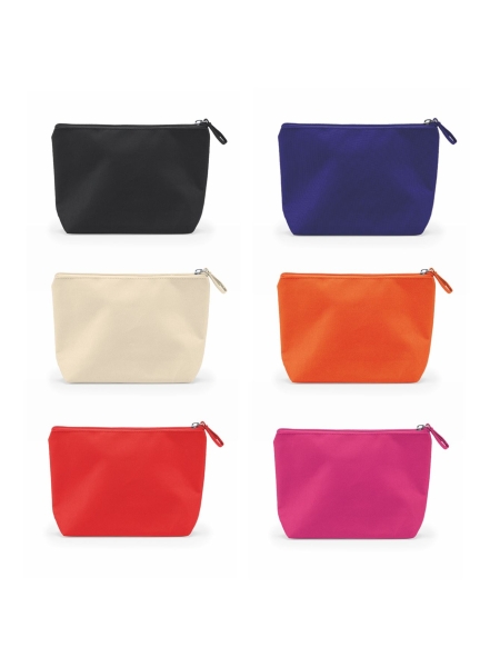 Pochette colorate personalizzabili in poliestere 600D Crim
