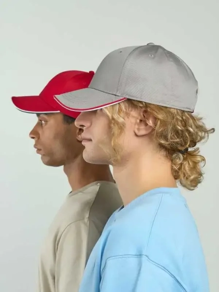 Cappellino baseball personalizzato Atlantis Zoom Piping Sandwich