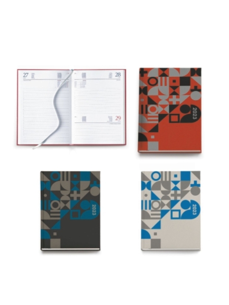 Agenda Giornaliera con copertina stampata cm 15x21