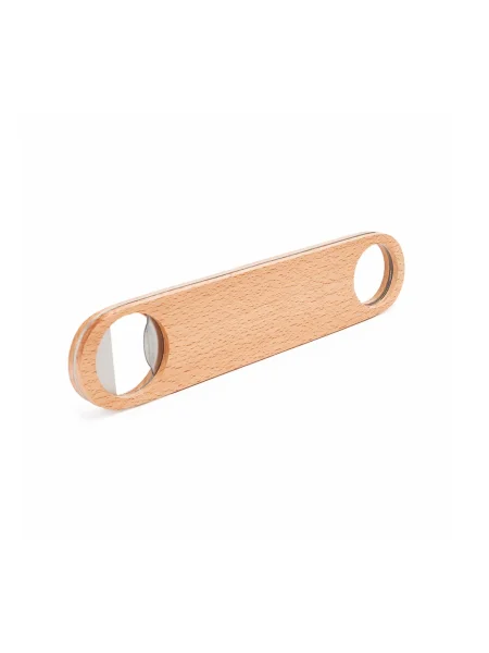 Apribottiglie personalizzabile in legno Lager