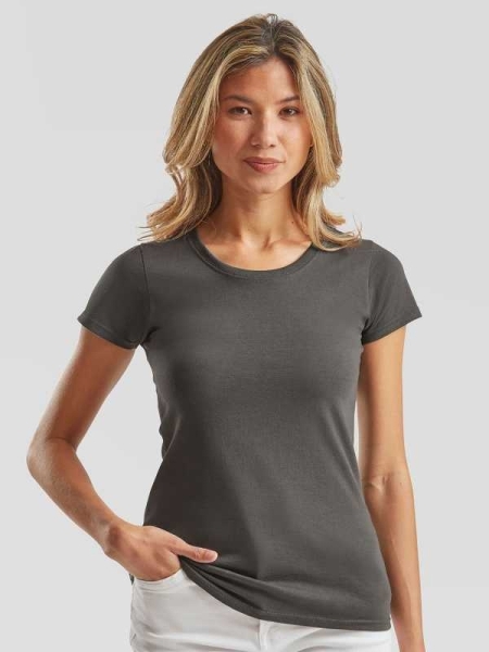 Maglietta Donna personalizzata Fruit Of The Loom Ladies Valueweight T