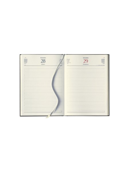 Agenda Giornaliera Classic in pelle 2024 - 11x16 cm