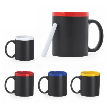 Tazza lavagna con gessetto Yeso