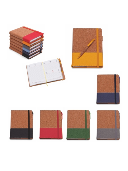 Agenda Giornaliera con elastico cm 15x21