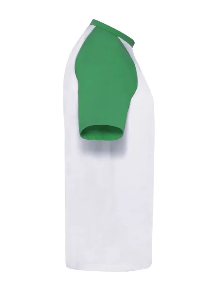 maglietta-uomo-personalizzata-fruit-of-the-loom-valueweight-short-sleeve-baseball-t-kelly-green-white-44.webp
