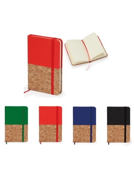 Taccuini ecologici Formato A6 con copertina rigida in cartone riciclato