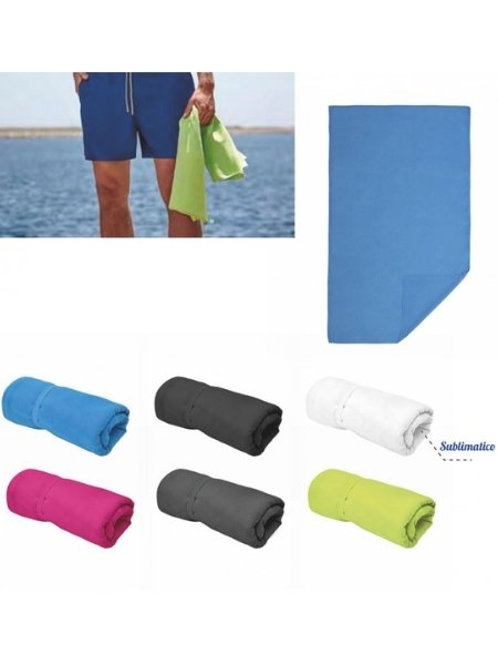 Telo mare in microfibra personalizzabile Swim