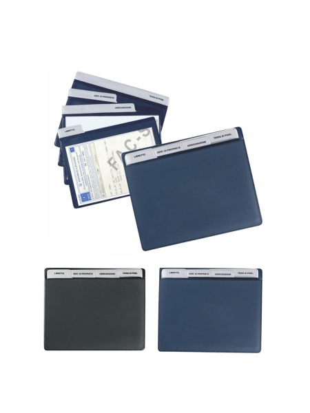 Porta documenti per auto 4 tasche Truck