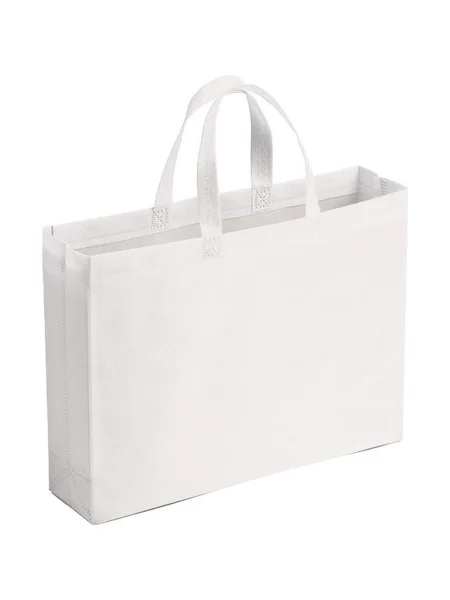 Borse in tnt con soffietto shopping personalizzate Aurora