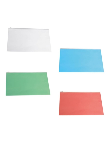 Astuccio porta documenti in pvc trasparente Invisa