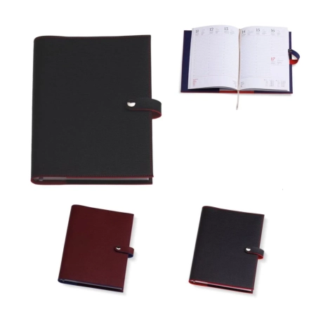 Agende personalizzate con nome in similpelle 24,5 x 19 cm