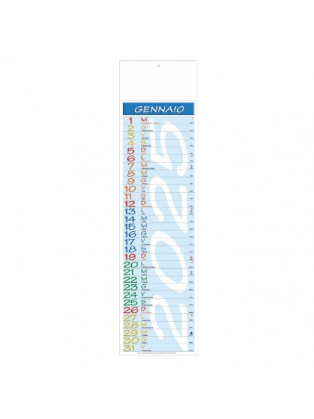 Calendari da muro personalizzati olandesi silhouette mensili - 12 fogli
