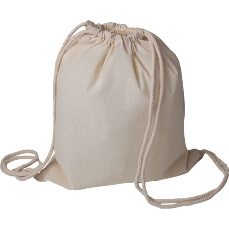 Zaino a sacca in cotone 130gr. Bolsa Natural