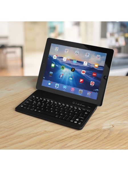 Tastiera bluetooth e supporto per tablet