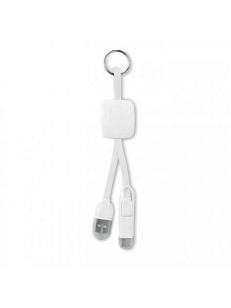 Portachiavi con USB e connettore micro USB
