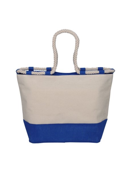 Borsa da mare personalizzata Capri Canvas