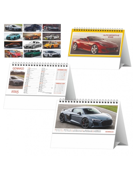 Calendario trimestrale Auto sportive