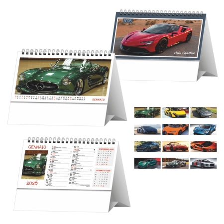 Calendario trimestrale Auto sportive