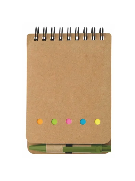 Blocco note spirale con Post-It Rafy